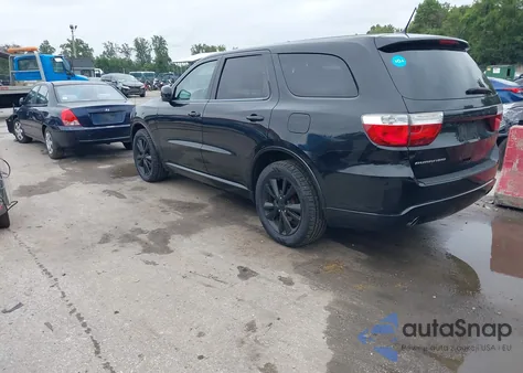 2013 Dodge Durango Sxt из США, поврежденный, VIN 1C4RDHAG8DC682944